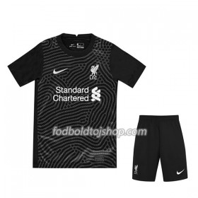 Liverpool Målmand Børn Hjemme Fodboldsæt 2020-21 S/S (+ Korte bukser)